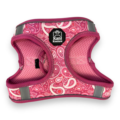 Pink Paisley - Step-in Harness