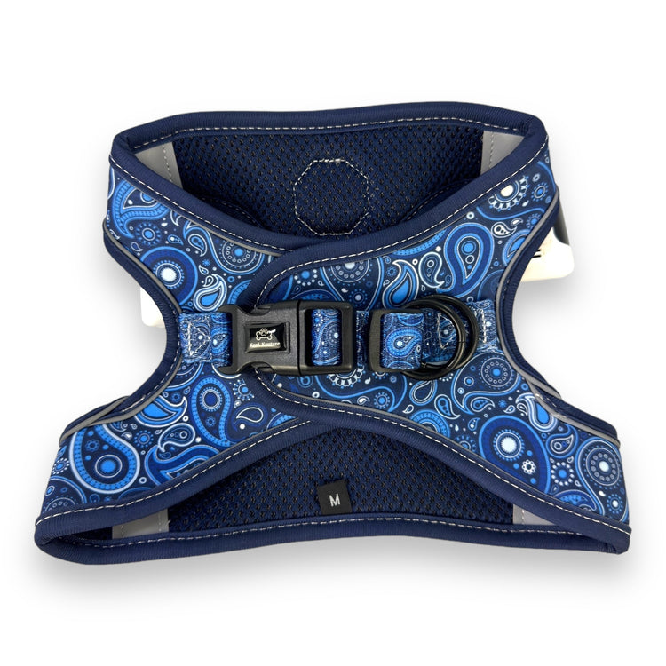 Blue Paisley - Step-in Harness